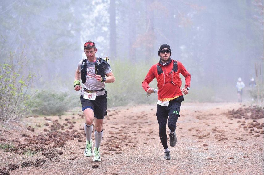 Aleš Sedlák v oblečení z kolekce ATEX NUVO během závodu The Canyons Endurance Runs